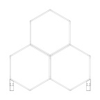 G21 Podpěra pro přístřešek na dřevo HEX, 2 ks/bal