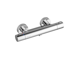 Sprchové –  Ravak TE 033.00CR Termostatická sprchová nástenná batéria bez sprchového setu, chróm