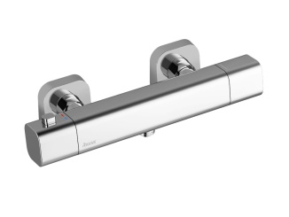 Sprchové –  Ravak TD F 033.00CR Termostatická sprchová nástěnná baterie bez sprchového setu, chrom