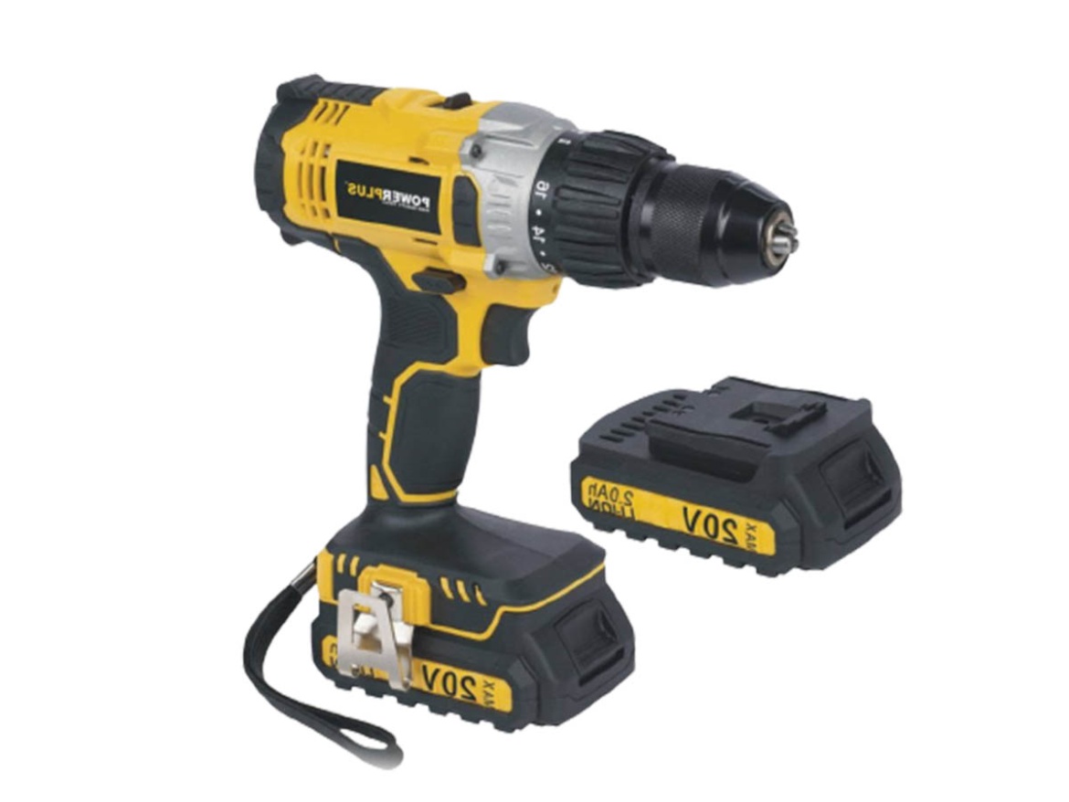 Aku vrtačka s příklepem Powerplus POWX00445
